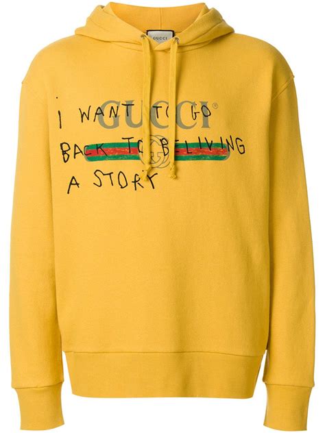 gucci x coco capitan yellow hoodie|Coco Capitan .